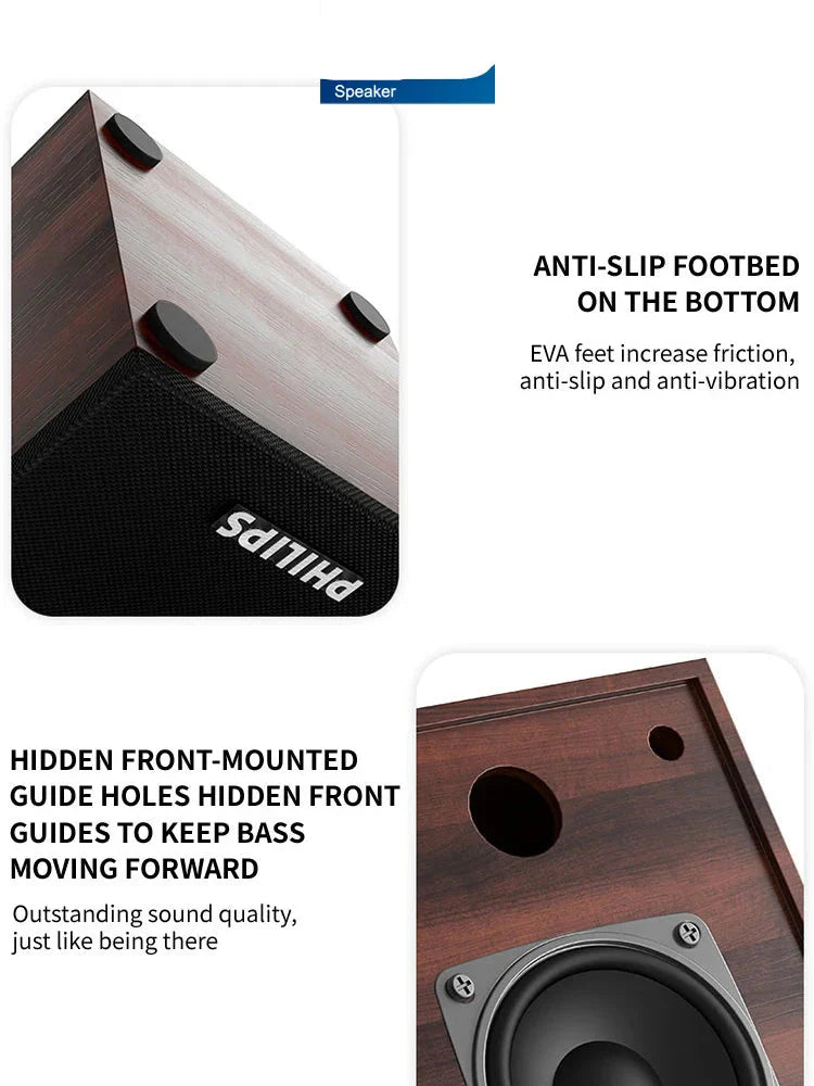 Wooden Bluetooth Speaker Brown by CAN