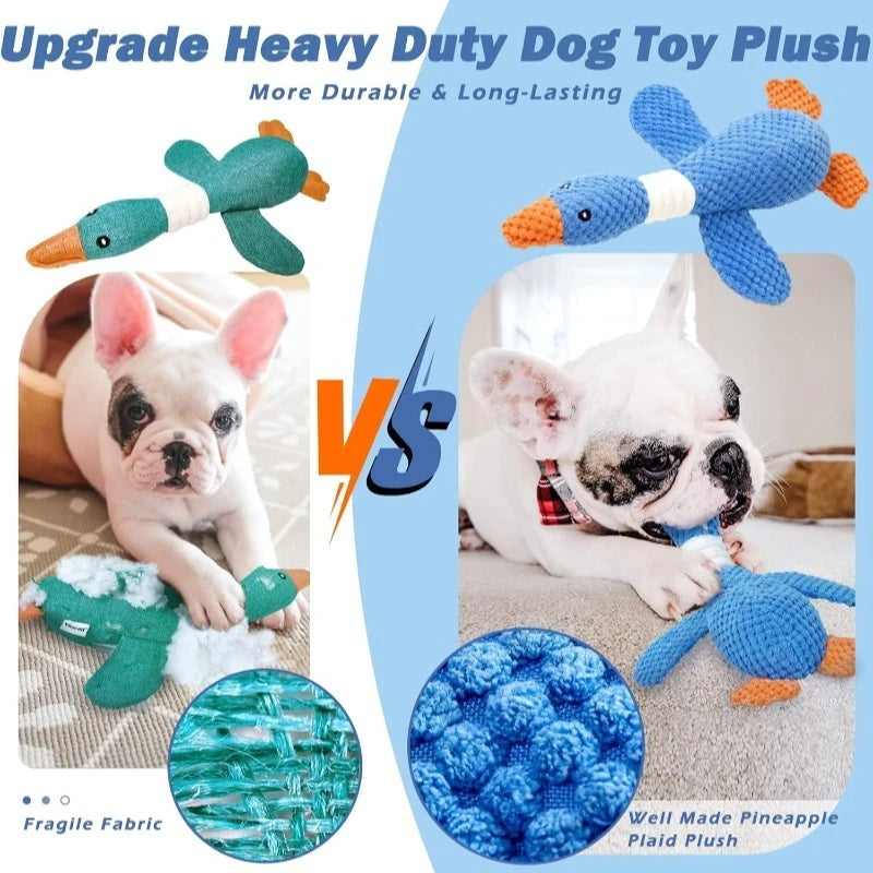 Cat Dog Toys for Aggressive Chewers Cats Dogs,Chew Squeak Toy Cats Dogs Interactive Plush Doll Pet Products by HARMONYA STORE