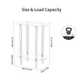 Sofa Table Side Transparent Tea Tables Auxiliary Table Acrylic Storage Cabinet Nightstands Acrylic Coffee Table For Home Decor by HARMONYA STORE