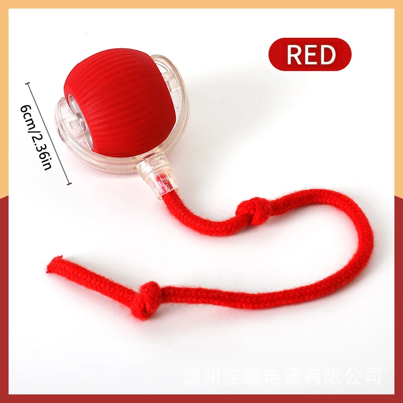 Smart Dog Toys Ball Electronic Interactive Pet Toy Moving Ball USB Automatic Moving Bouncing for Puppy Birthday gift Cat Product by HARMONYA STORE