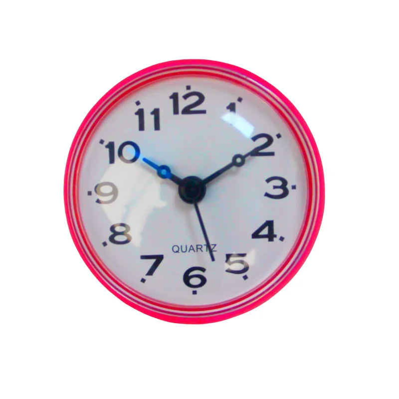 Waterproof Simple Wall Clock Swimming Pool Bathroom Shower Mute Clock Suction Cup Hanging Wall Clock Toilet Watch Home Decorate by HARMONYA STORE