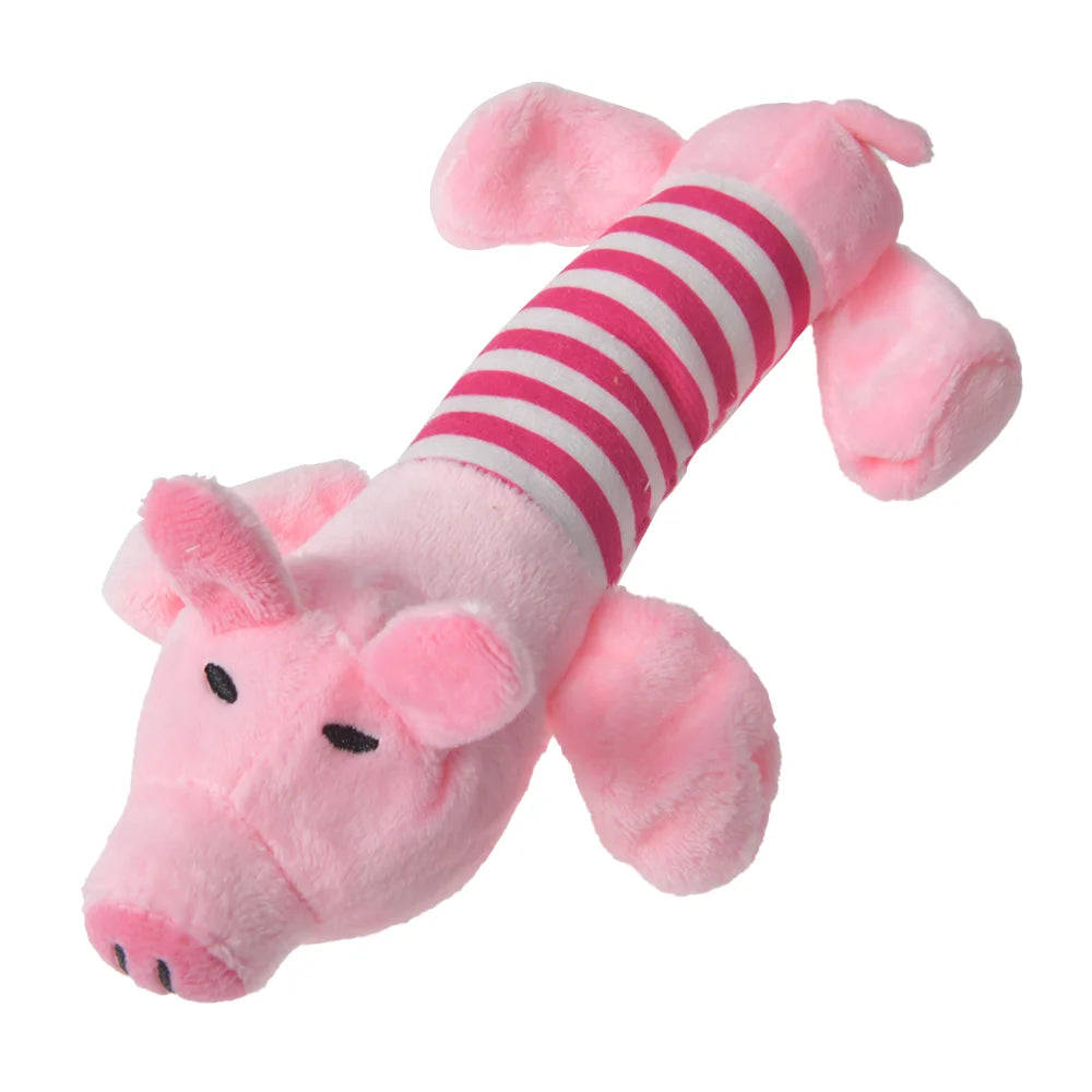 Cats and Dogs Pet Plush Dinosaur Toys Interactive Dog Chew Toys Plush Stuffing Pet Supplies Dog Toys for Small Dogs by HARMONYA STORE
