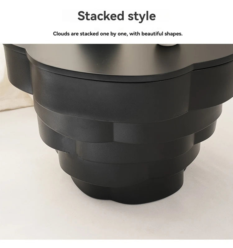 Tableau Artistic Round Side Table, Ideal For Study Or Lounge Areas Table Contemporary Furniture Home Decor Table by HARMONYA STORE