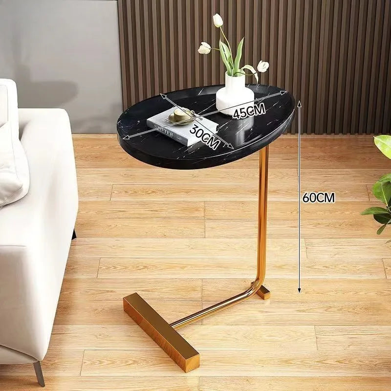 Bedside table removable small table simple household bedroom bedside shelf living room Internet celebrity mini sofa side few by HARMONYA STORE