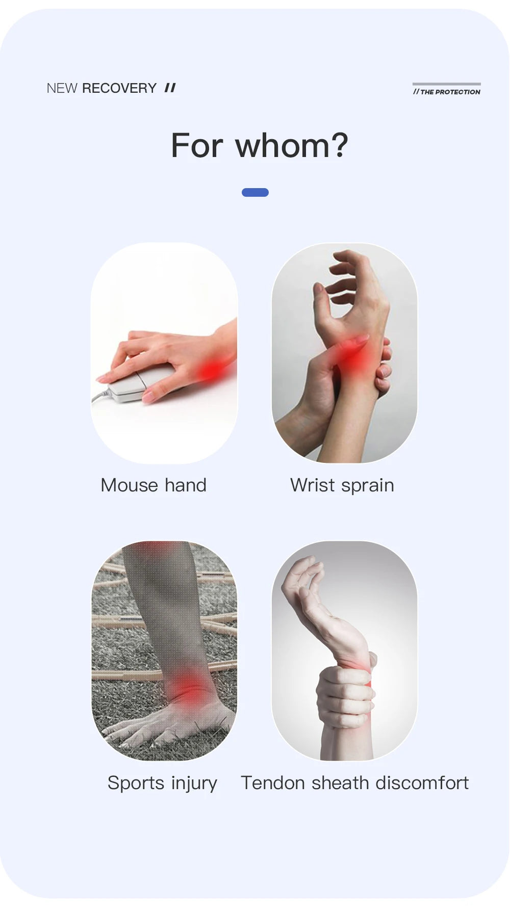1Pc Professional Wrist Support Splint Arthritis Band Belt Carpal Tunnel Wrist Brace Sprain Prevention Wrist Protector for Fitnes by HARMONYA STORE