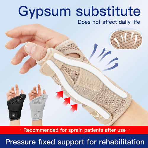 1Pc Professional Wrist Support Splint Arthritis Band Belt Carpal Tunnel Wrist Brace Sprain Prevention Wrist Protector for Fitnes by HARMONYA STORE