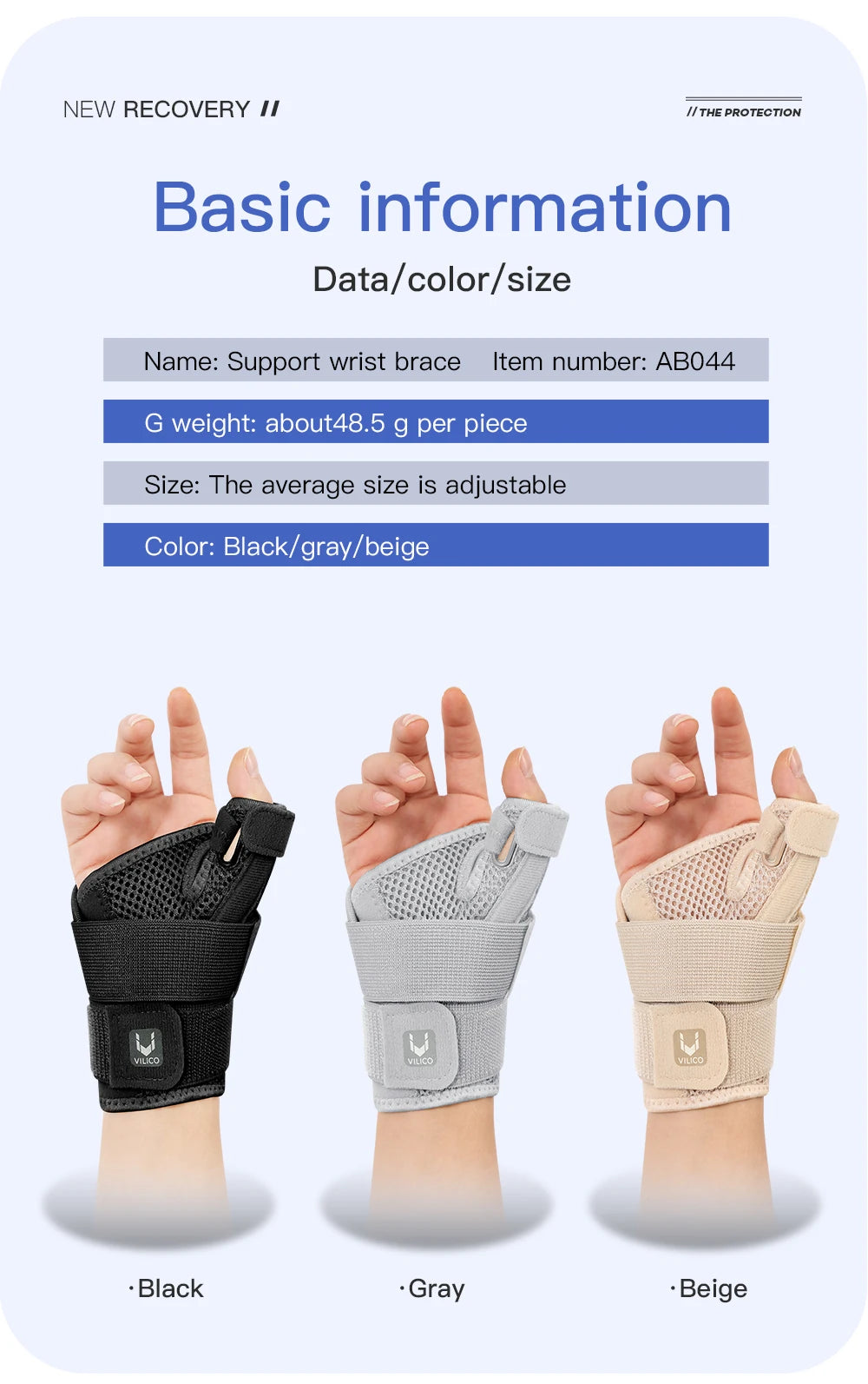1/2 PC Professional Wrist Support Splint Arthritis Band Belt Carpal Tunnel Wrist Brace Sprain Prevention Wrist Protector Fitnes by HARMONYA STORE