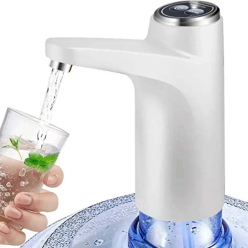 Portable 5-gallon Water Dispenser with USB Charging-Automatic Electric Pump Suitable for Home, Office, and Outdoor Use by HARMONYA STORE