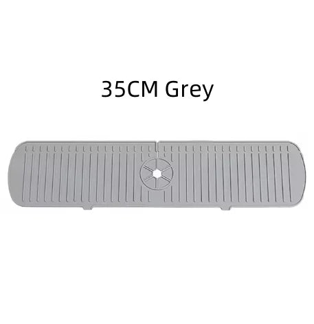 Silicone Faucet Water Catcher Mats,Kitchen Sink Spill-Proof Drying Pads,Anti-Slip Drain and Splash Guard Water Catcher Mat by HARMONYA STORE