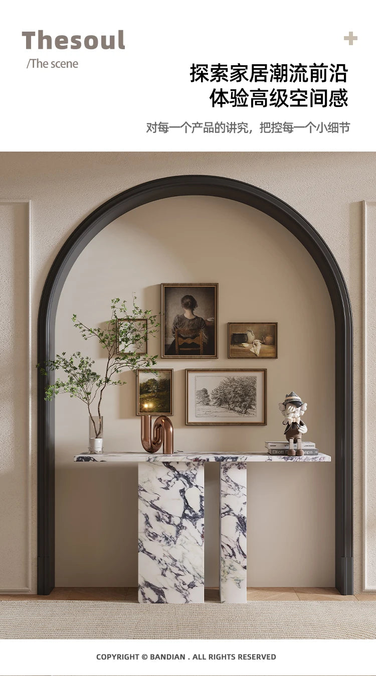 Italian Style Console Tables Hallway Entryway Design Simple Console Tables Modern Luxury Console Meuble Living Room Furniture by HARMONYA STORE