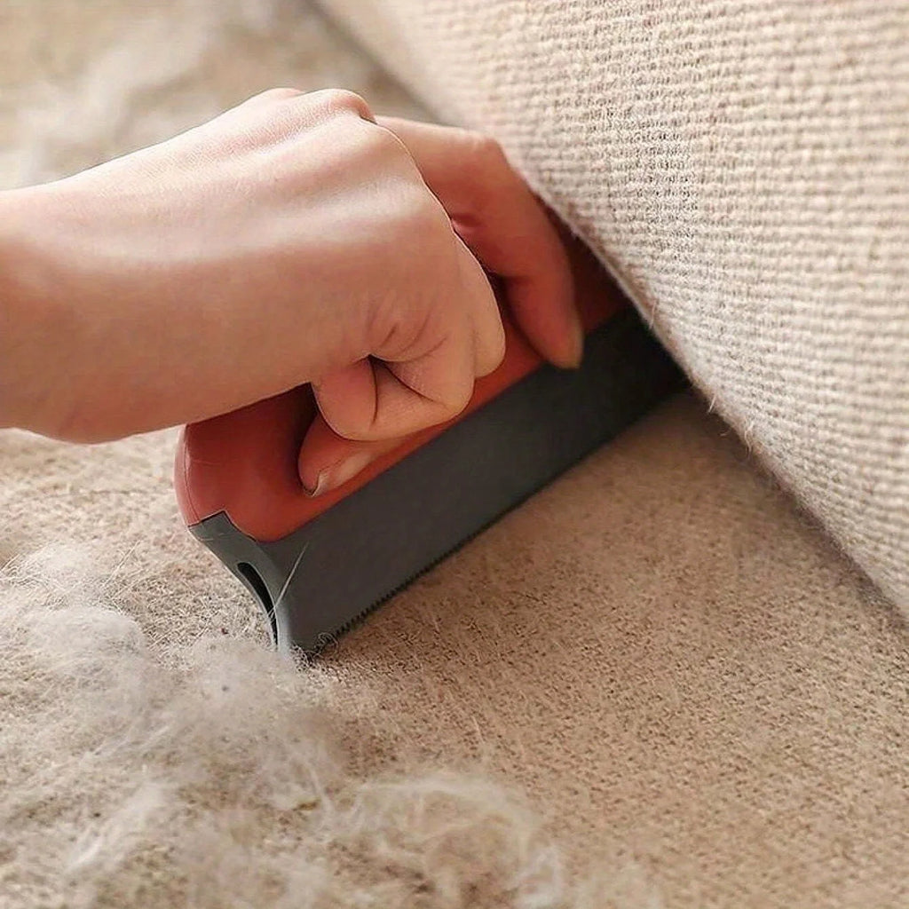 Effective Pet Hair Remover Brush For Cats And Dogs - Gently Shaves Wool And Cleans Fur For A Neat And Tidy Home by HARMONYA STORE