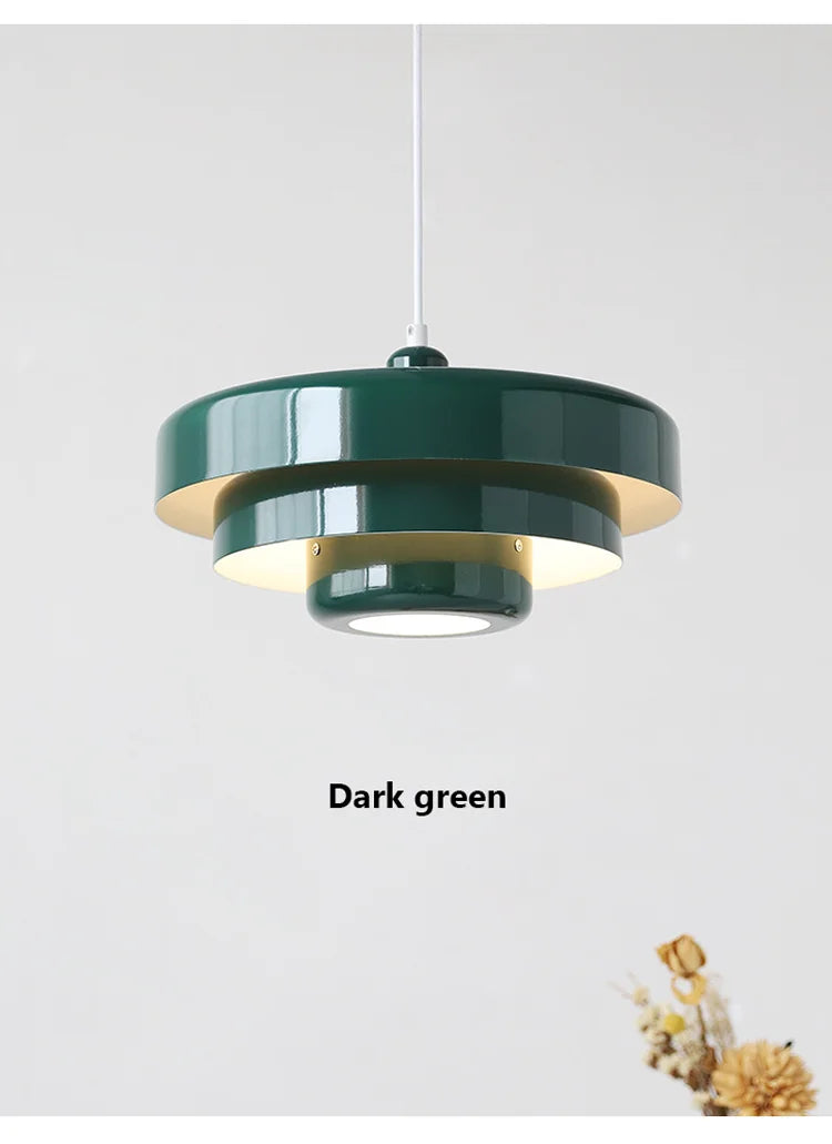 Medieval Retro Orange Pendant Lamp Dining Room Restaurant Home Decor LED Ceiling Chandelier Lighting for Cafe Bar Hanging Lights by HARMONYA STORE