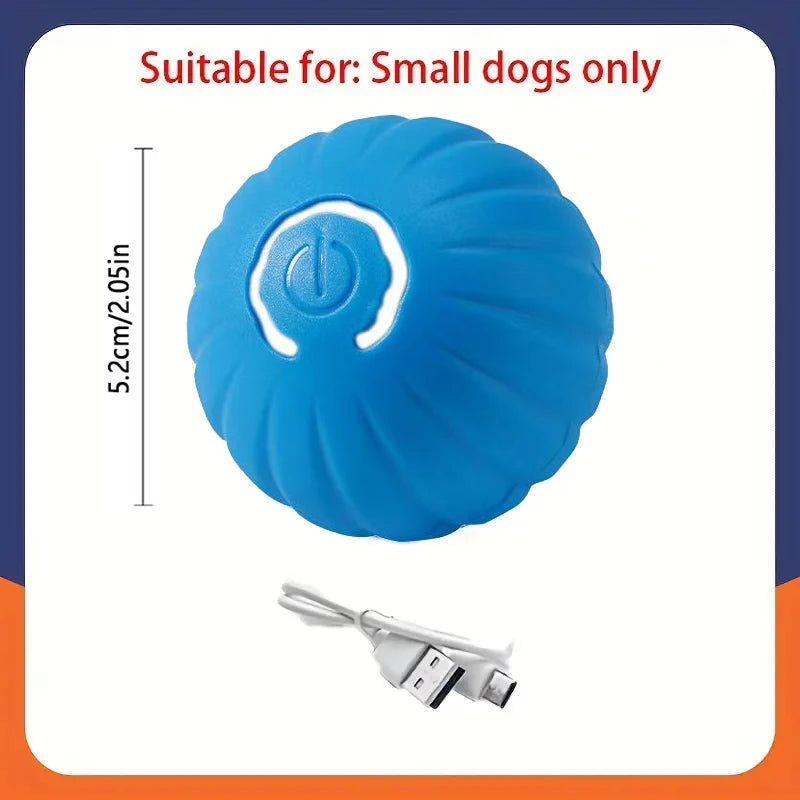 Smart Dog Toys Ball Electronic Interactive Pet Toy Moving Ball USB Automatic Moving Bouncing for Puppy Birthday gift Cat Product by HARMONYA STORE