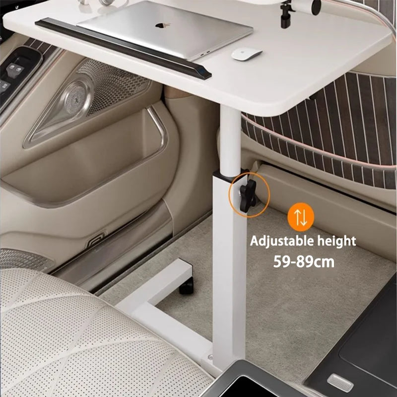 Car Mounted Small Table with Foldable Dining Table Front and Rear Multifunctional Table for Passenger Seat Car Office Desk by HARMONYA STORE