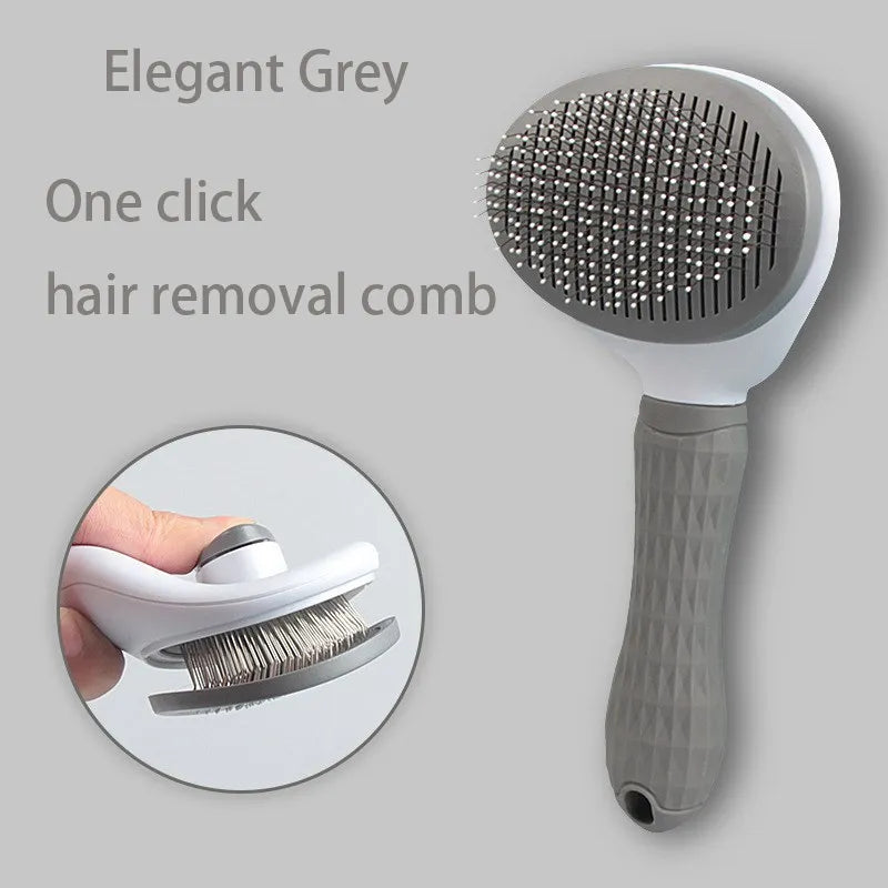 Pet Dog Hair Brush Cat Comb Pet Hair Remover Brush for Dogs Cats Puppy Kitten Grooming Tools Dogs Accessories Pet Supplies by HARMONYA STORE