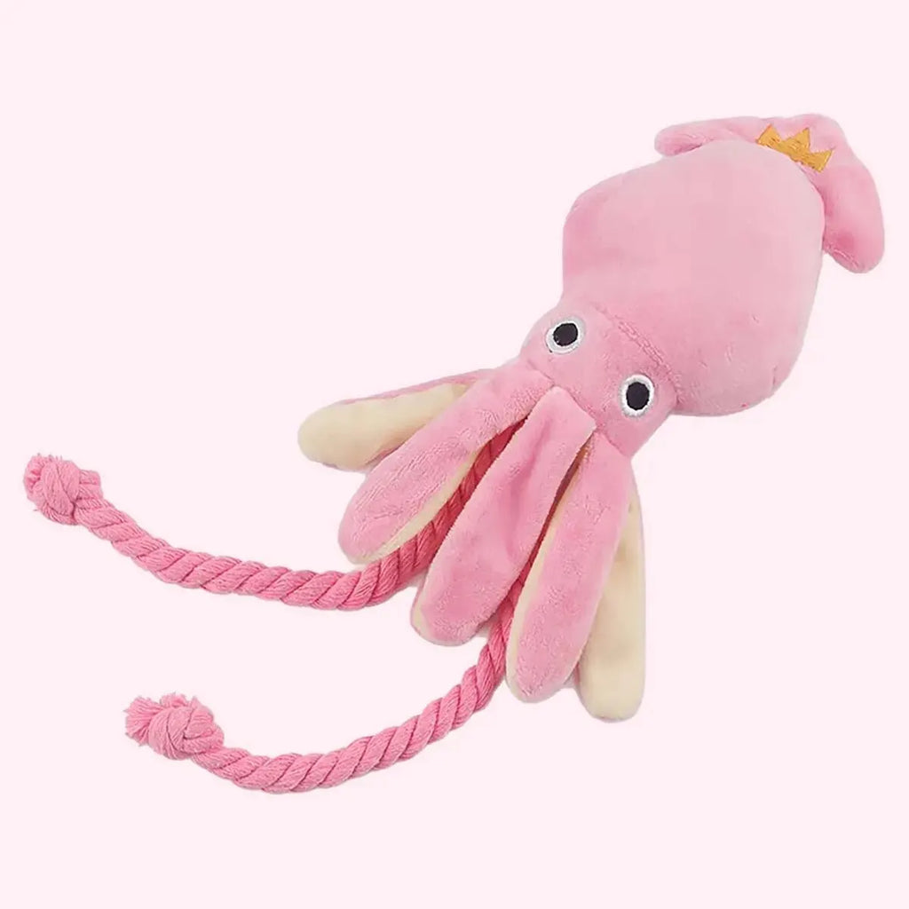Supet Pet Octopus Plush Rope Toy Is Bite-resistant, Fun and Interactive, Suitable for Indoor and Outdoor Use by HARMONYA STORE