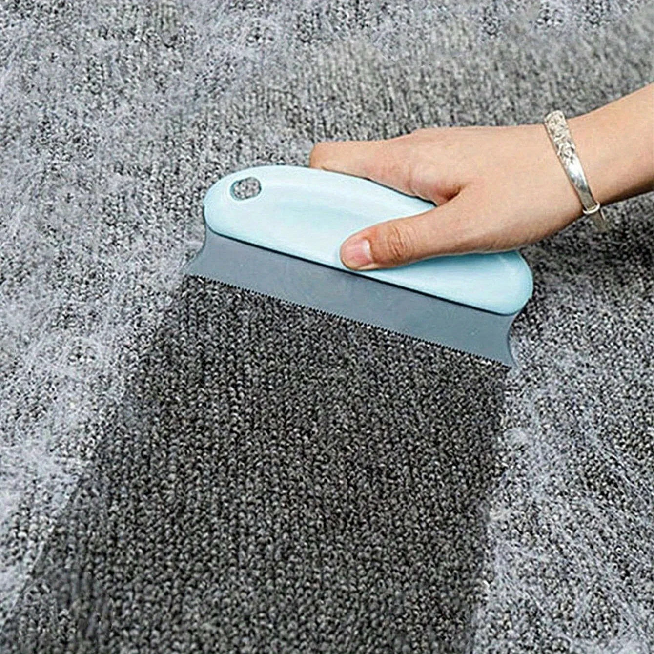 Effective Pet Hair Remover Brush For Cats And Dogs - Gently Shaves Wool And Cleans Fur For A Neat And Tidy Home by HARMONYA STORE