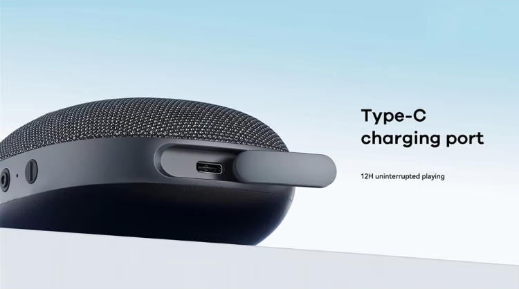 Portable Bluetooth Speaker Outdoor Waterproof (Black) by LPO