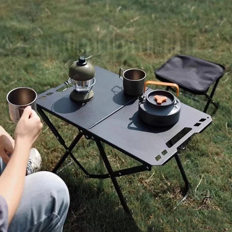 Outdoor Multifunctional IGT Tactical Table Portable Folding Table Can Be Raised And Lowered Picnic Table by HARMONYA STORE