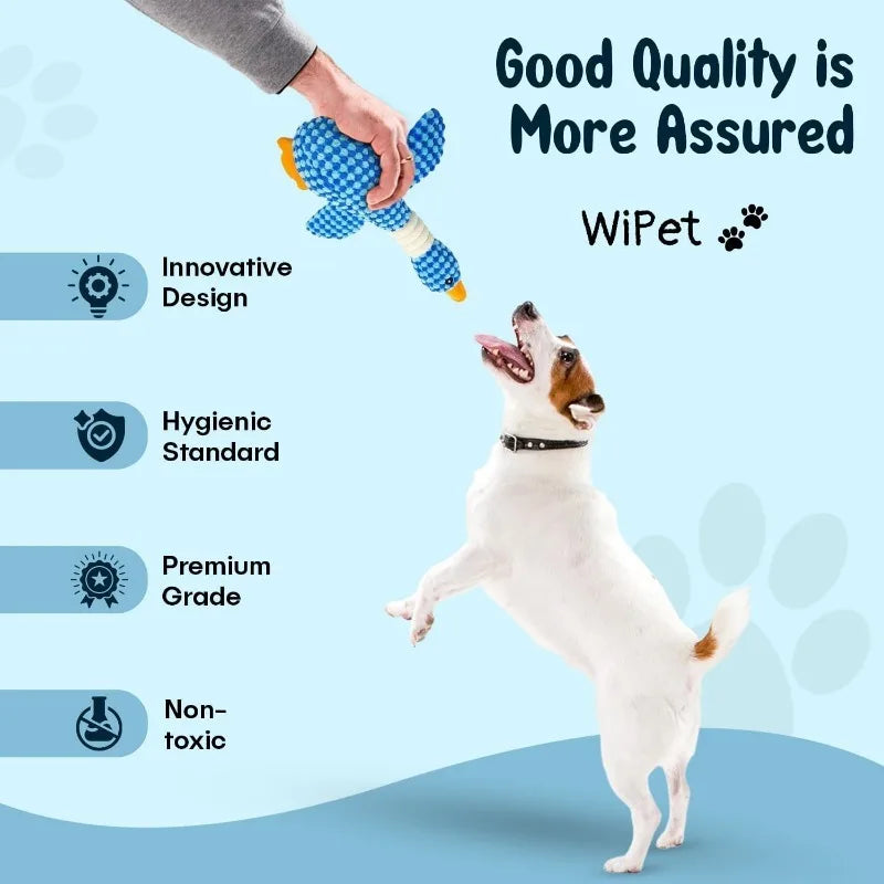 Cat Dog Toys for Aggressive Chewers Cats Dogs,Chew Squeak Toy Cats Dogs Interactive Plush Doll Pet Products by HARMONYA STORE