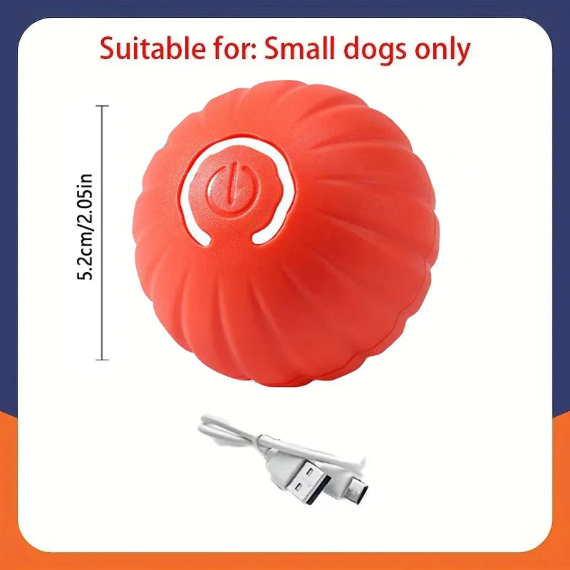 Smart Dog Toys Ball Electronic Interactive Pet Toy Moving Ball USB Automatic Moving Bouncing for Puppy Birthday gift Cat Product by HARMONYA STORE