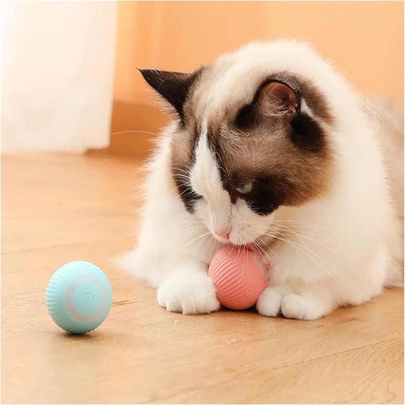 Smart Dog Toys Ball Electronic Interactive Pet Toy Moving Ball USB Automatic Moving Bouncing for Puppy Birthday gift Cat Product by HARMONYA STORE