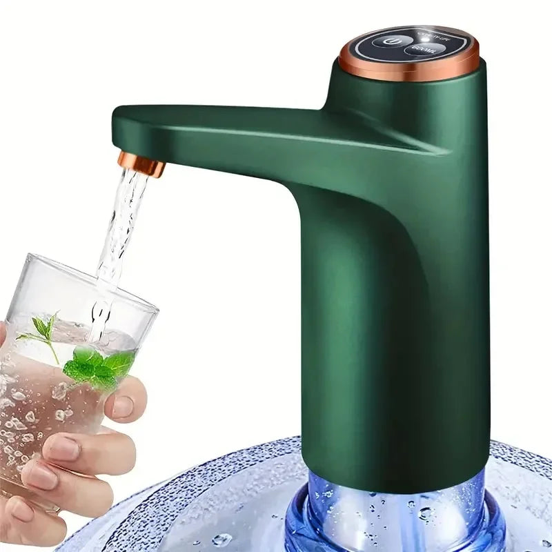Portable 5-gallon Water Dispenser with USB Charging-Automatic Electric Pump Suitable for Home, Office, and Outdoor Use by HARMONYA STORE