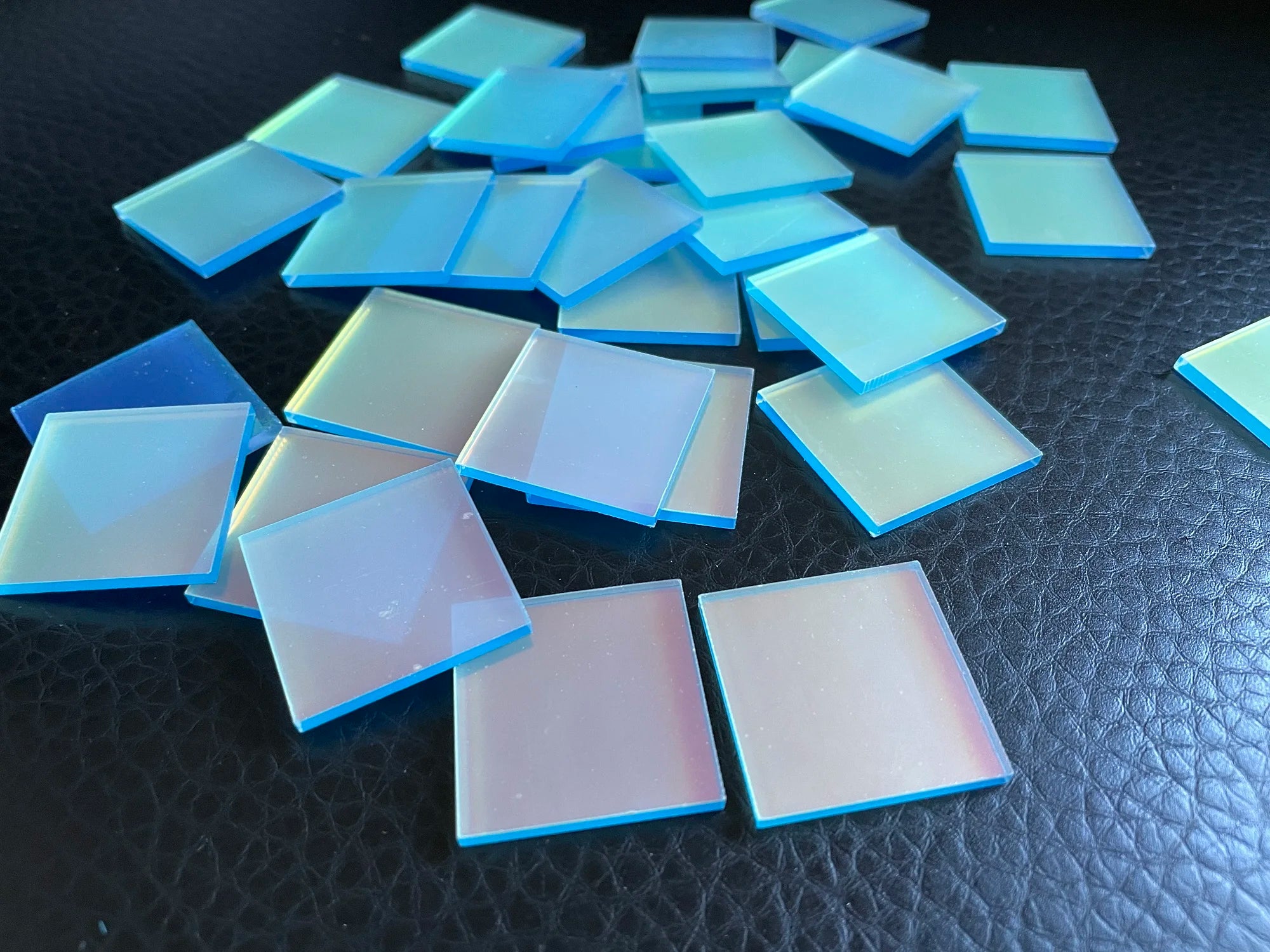 Square Shape Laser Plexiglass Rainbow Board Acrylic (PMMA) Iridescent/Radiant Circle,Oргстекло For DIY Advertising/Home Decorate by HARMONYA STORE