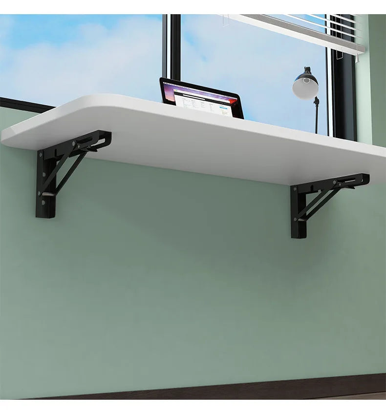 1Pc wall-mounted folding table, wall-mounted dining table, wall-mounted, foldable computer table, wall desk, wall table by HARMONYA STORE