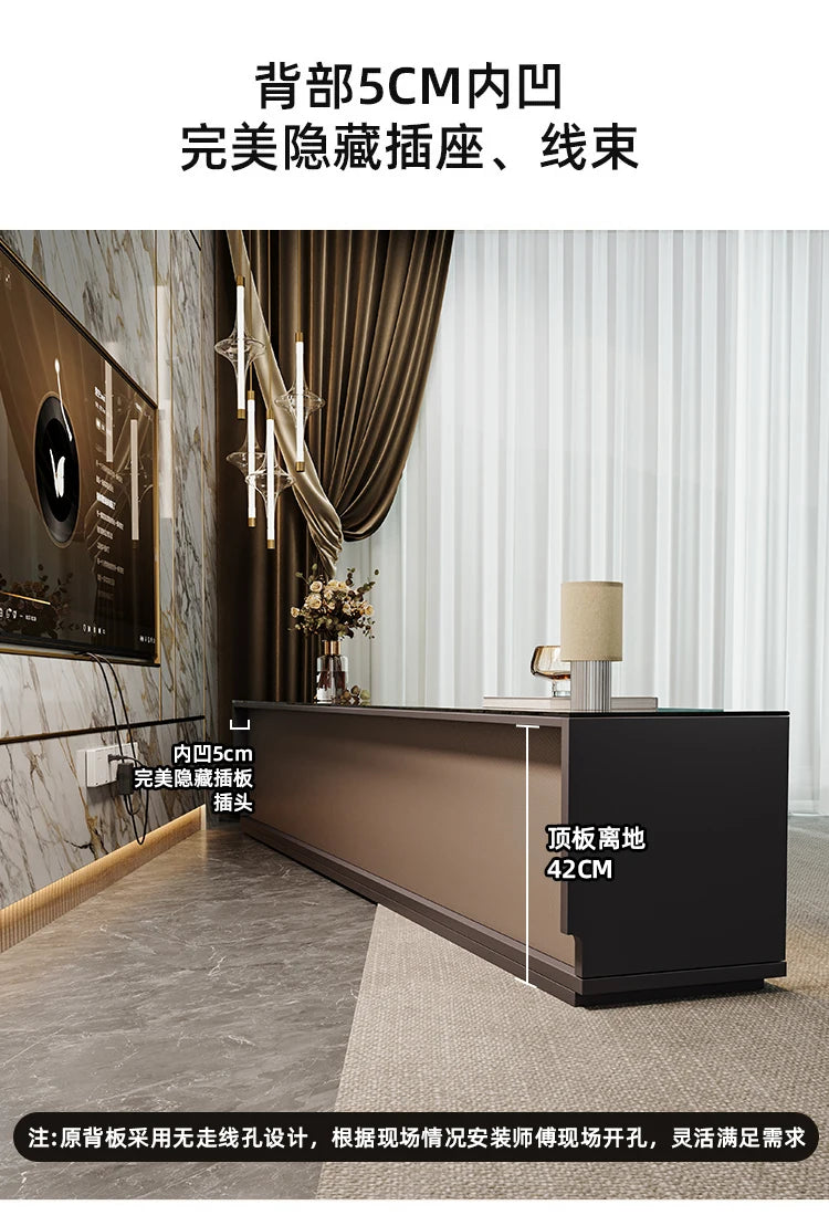 Glas Transparent Tv Table Cabinet Storage Luxury Floor Modern Tv Table Entertainment Center Meuble Television Salon Furnitures by HARMONYA STORE