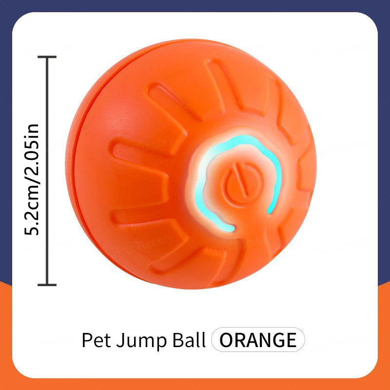 Smart Dog Toys Ball Electronic Interactive Pet Toy Moving Ball USB Automatic Moving Bouncing for Puppy Birthday gift Cat Product by HARMONYA STORE