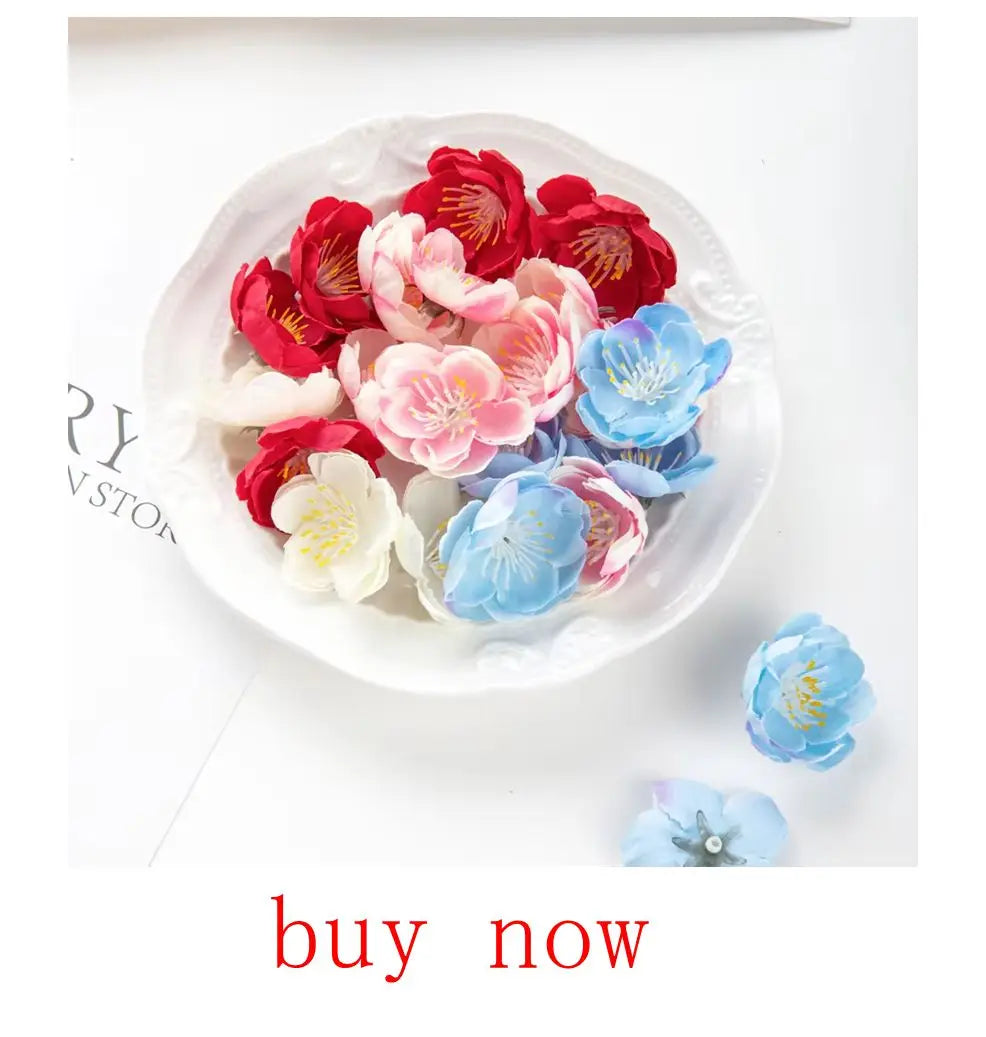 10Pcs Artificial Flower Realistic Touch Tulip Scrapbooking Vase Home Decor Wedding Garden Arch Garland Mother's Day Bouquet diy by HARMONYA STORE