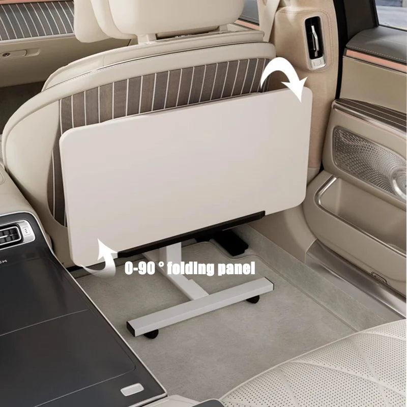 Car Mounted Small Table with Foldable Dining Table Front and Rear Multifunctional Table for Passenger Seat Car Office Desk by HARMONYA STORE