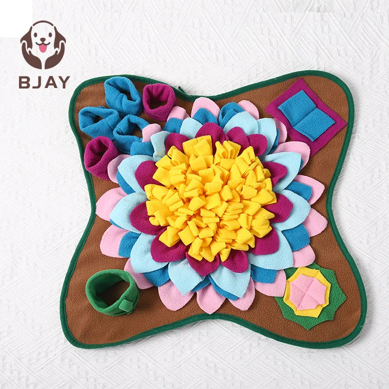 Good Pet Snuffle Mat for Dogs,Interactive Feed Puzzle for Boredom,Encourages Natural Foraging Skills by HARMONYA STORE