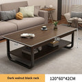 Modern minimalist coffee table, small apartment, living room, sofa, nearby balcony, tea table, rental room, rectangular tea tabl by HARMONYA STORE
