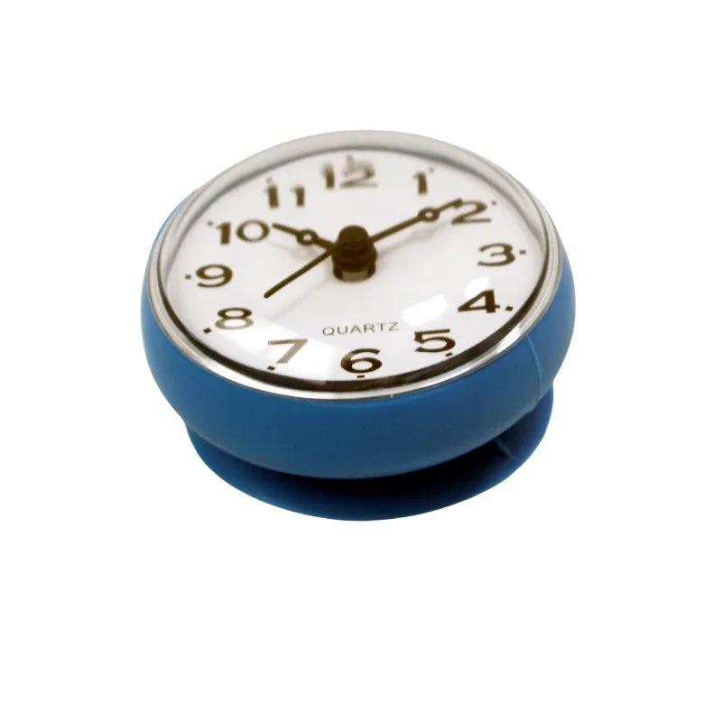 Waterproof Simple Wall Clock Swimming Pool Bathroom Shower Mute Clock Suction Cup Hanging Wall Clock Toilet Watch Home Decorate by HARMONYA STORE