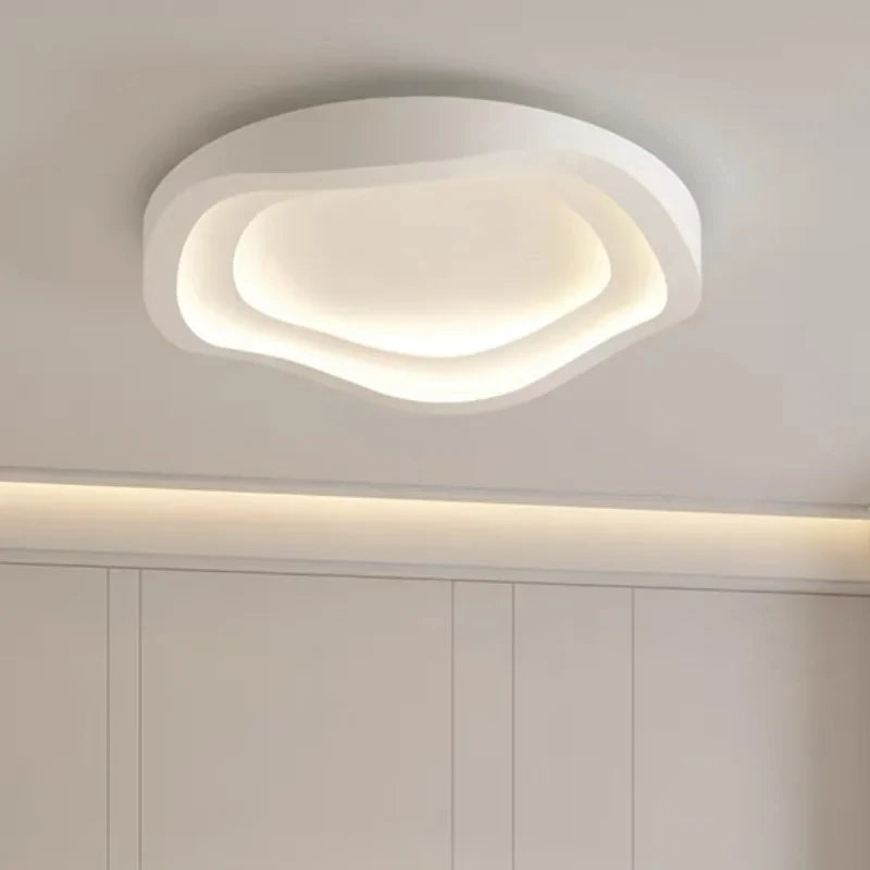 Nordic Bedroom LED Ceiling Lights Home Modern Style Indoor Master Bedroom Lustre Circular Brief Home Decorate Lighting Fixtures by HARMONYA STORE