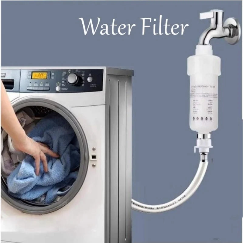 5'' PRE FILTER Water Filter Cartridge Washing Machine Filter with Adapter Bathroom Water Heater Toilet Household Purifier by HARMONYA STORE