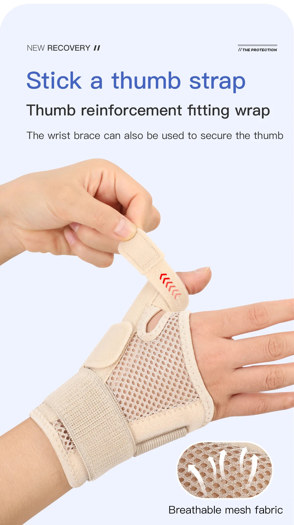 1Pc Professional Wrist Support Splint Arthritis Band Belt Carpal Tunnel Wrist Brace Sprain Prevention Wrist Protector for Fitnes by HARMONYA STORE