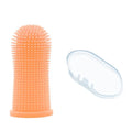 Dog Super Soft pet Finger Toothbrush Teeth Cleaning Breath Care Nontoxic Silicone Tooth Brush Cat dog toothbrush pet products by HARMONYA STORE