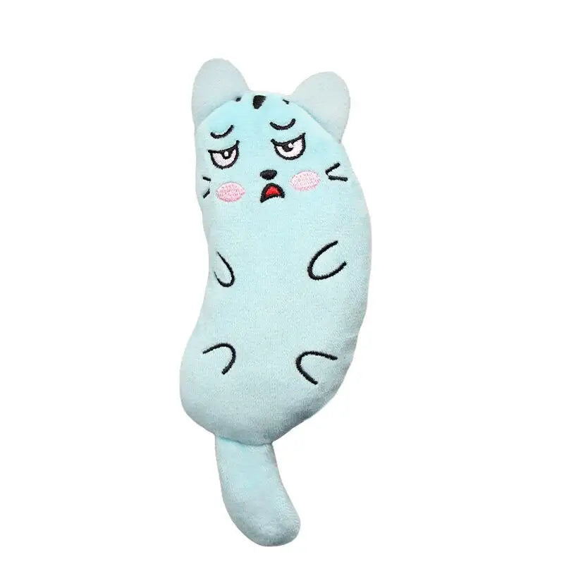 Funny Pet Plush Embroidery Catnip Toy Cat Expressive Mouse Toys Interactive Cat Toy Kitten Bite Resistance Toy Pet Accessories by HARMONYA STORE