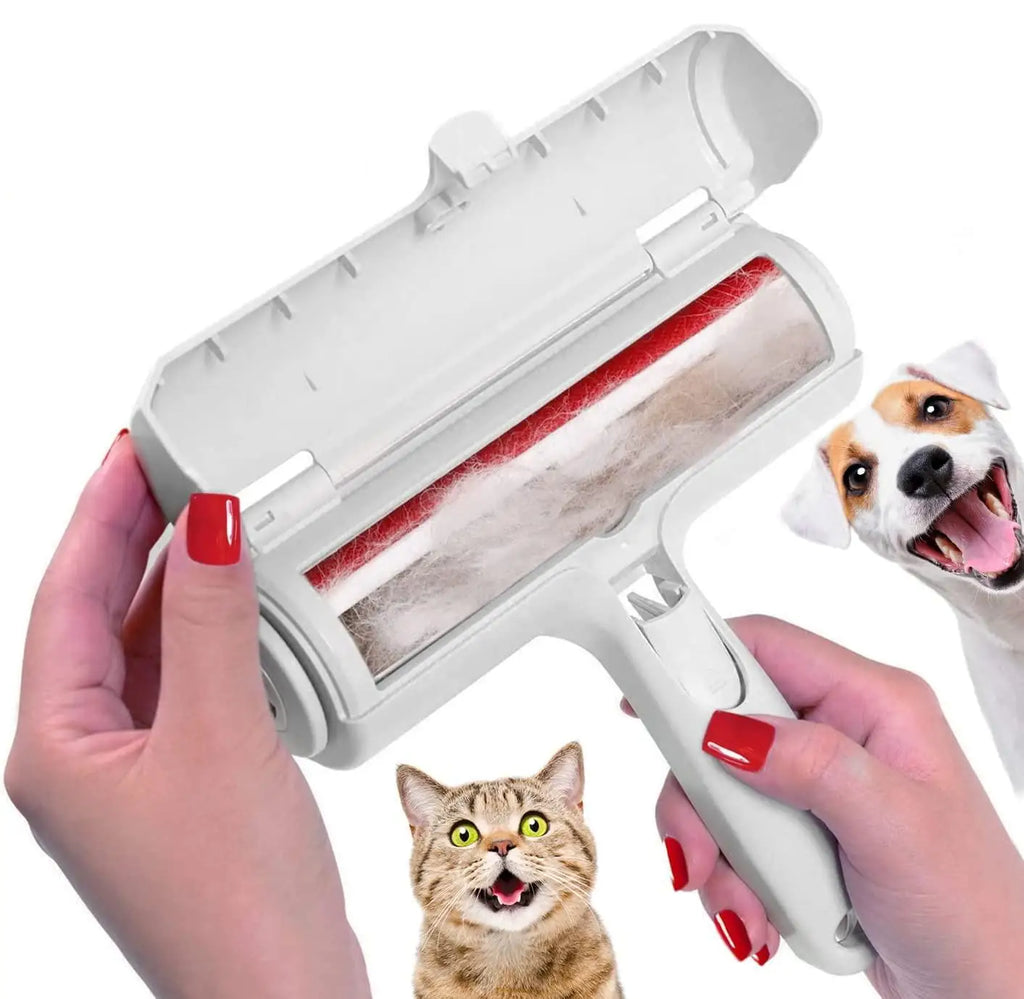 Pet Hair Remover Roller - Dog & Cat Fur Remover with Self-Cleaning Base - Efficient Animal Hair Removal Tool - Perfect for Furni by HARMONYA STORE