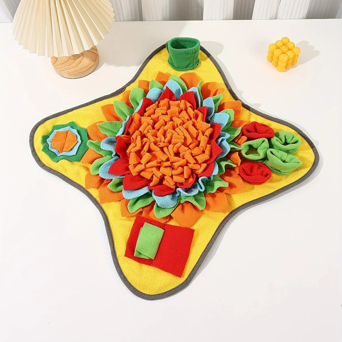 Good Pet Snuffle Mat for Dogs,Interactive Feed Puzzle for Boredom,Encourages Natural Foraging Skills by HARMONYA STORE