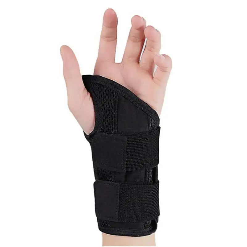 Adjustable Soft Wristbands Protector for Fitnes Gym Accessories Metal Wrist Splint Injury Pain Relief Carpal Tunnel Wrist Brace by HARMONYA STORE