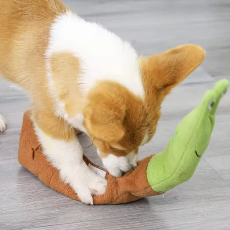 Snail Shaped Pet Toys for Dogs And Cats Odor Hiding Training Puzzles Fun Sniffing Mats - Interactive Play for Cats And Dogs by HARMONYA STORE