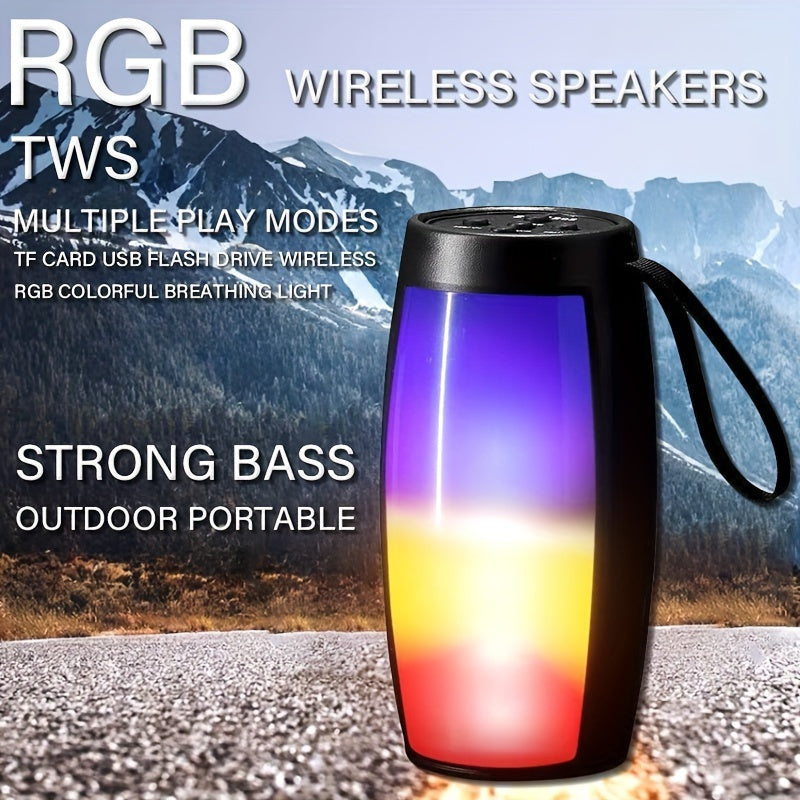Wireless Speaker with RGB Lights by TM