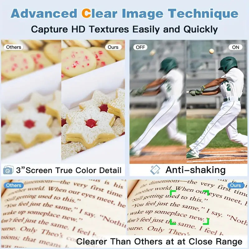4K Digital Camera: Capture Every Detail in Stunning Clarity by CAN