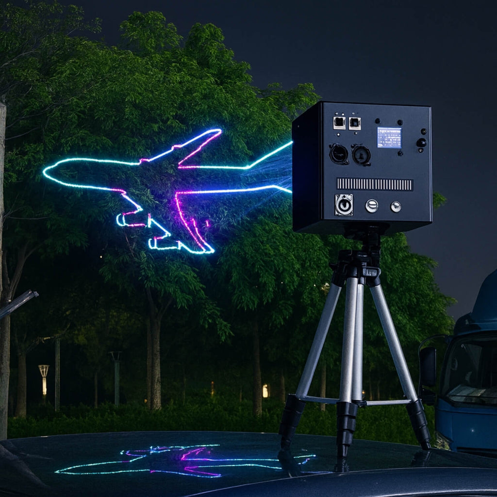 A8 App DMX Laser Light Show Projector 2W 3W 5W RGB for DJs by StarshineLasers