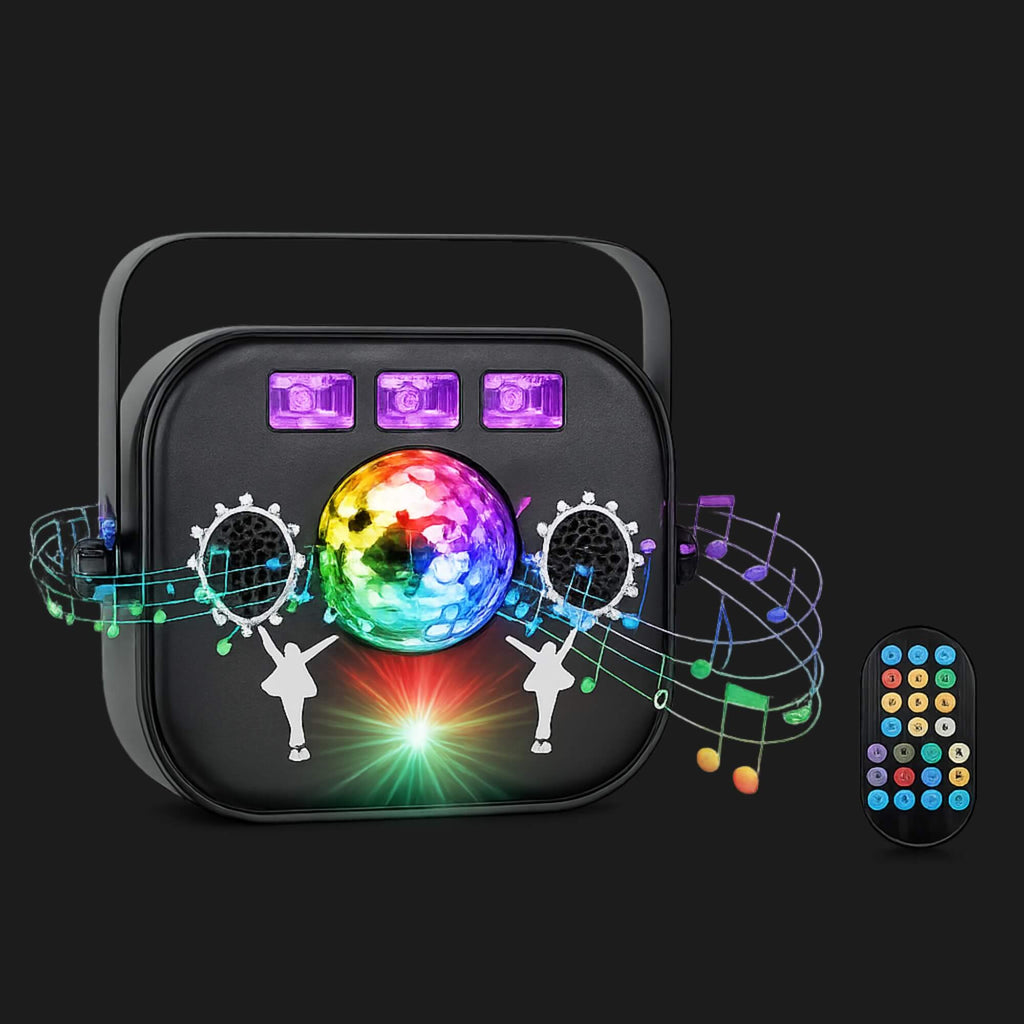 X22 DMX 5-in-1 DJ Stage Light 60W with Speaker for Parties by StarshineLasers