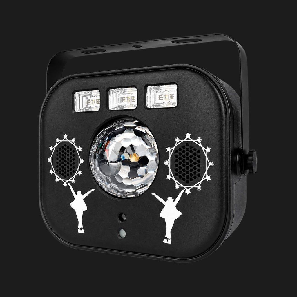 X22 DMX 5-in-1 DJ Stage Light 60W with Speaker for Parties by StarshineLasers